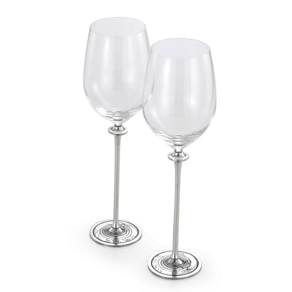Royal Selangor Marine White Wine Glass Pair