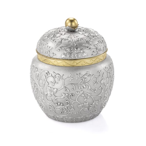Royal Selangor Peony Tea Caddy