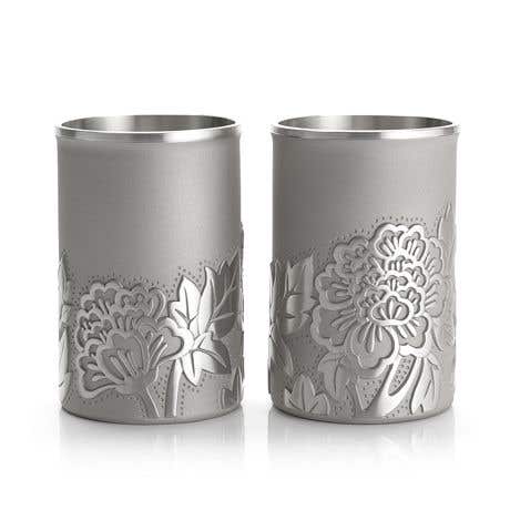 royal selangor Peony Tumbler Pair