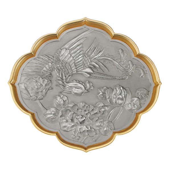 royal selangor Phoenix & Peony Valet Tray