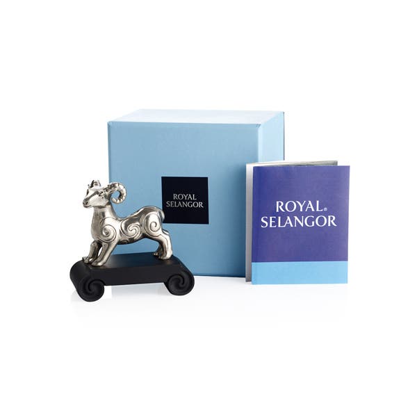 Royal Selangor Ram Zodiac Mini Figurine