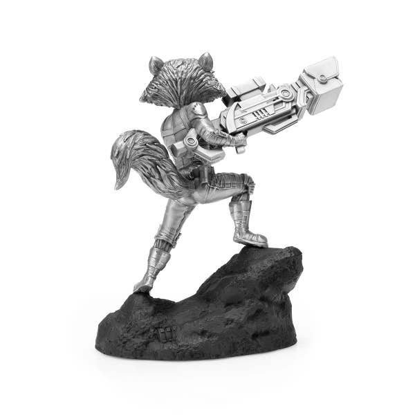 Royal Selangor Rocket Raccoon Figurine