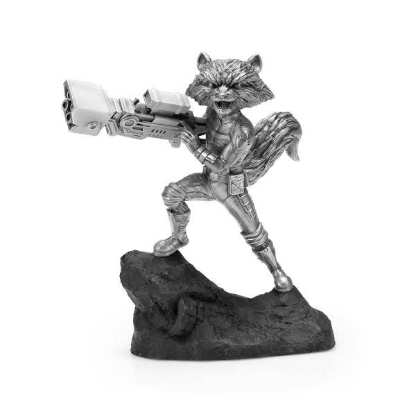 royal selangor Rocket Raccoon Figurine