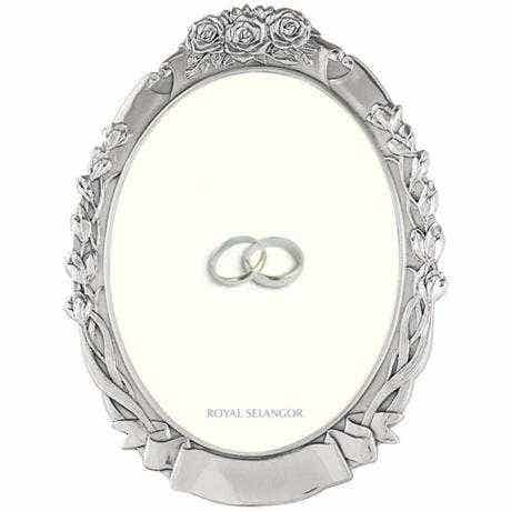 royal selangor Roses & Larkspur Photoframe 5R