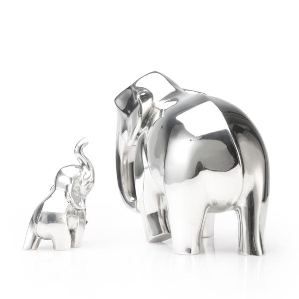 Royal Selangor Sculptura Elephant Pair
