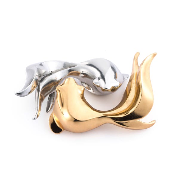 Royal Selangor Sculptura Goldfish Pair