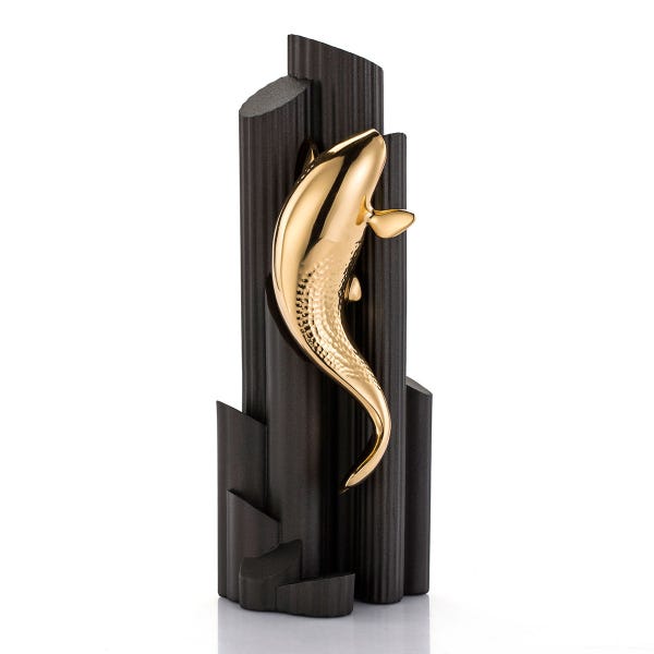 royal selangor Sculptura Leaping Koi