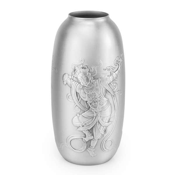 royal selangor Silk Road Vase MD