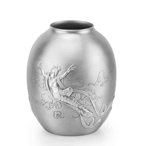 royal selangor Silk Road Vase SM