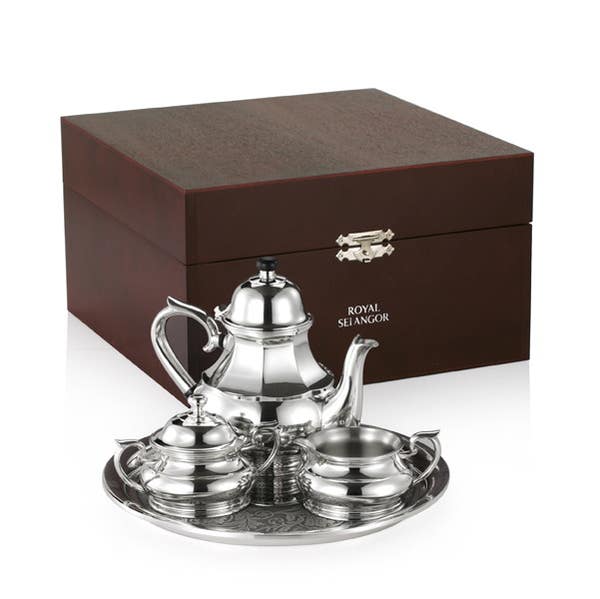 royal selangor Sovereign Gift-boxed Tea Set