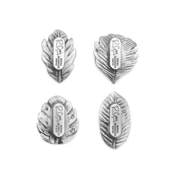 Royal Selangor Tropical Leaves Chopstick Rest Set