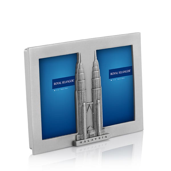 Royal Selangor Twin Towers Double Photoframe