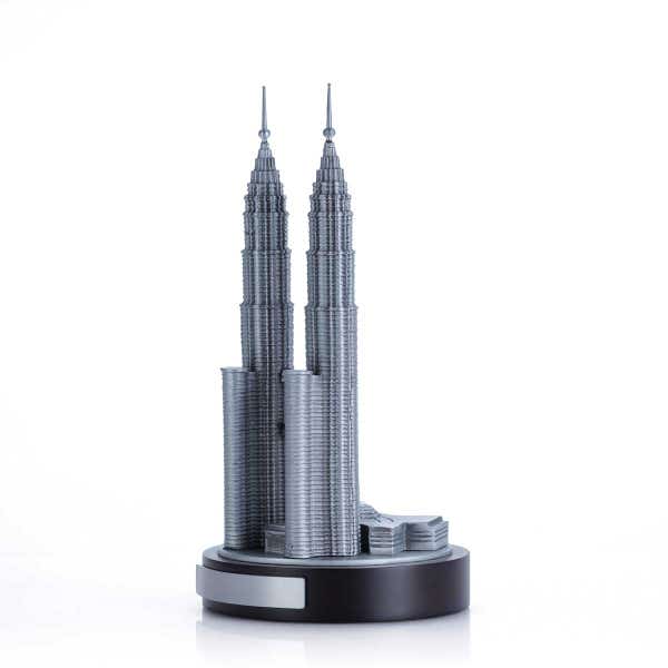 Royal Selangor Twin Towers Replica