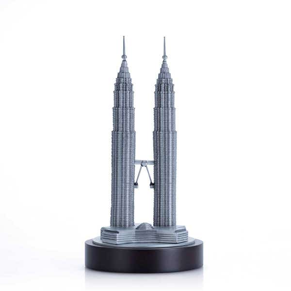 Royal Selangor Twin Towers Replica