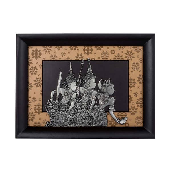 royal selangor Wayang Kulit Plaque