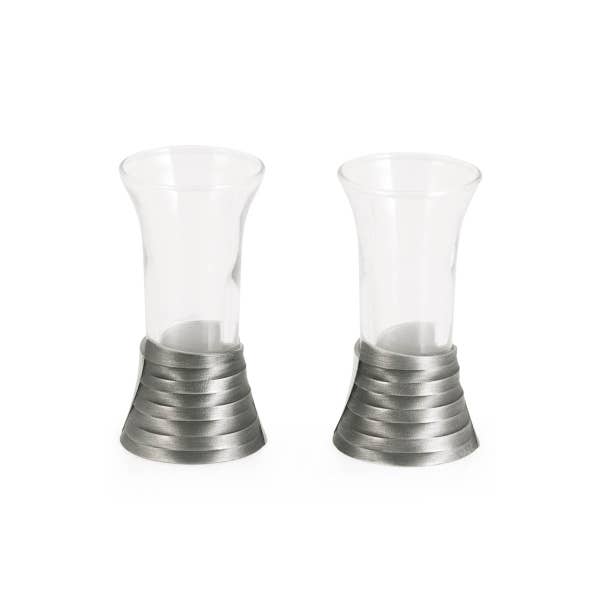 royal selangor Weave Shot Glass Pair