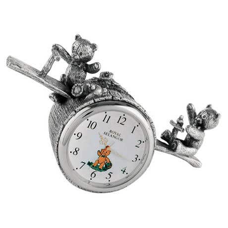 royal selangor Teddy Bears' Picnic Playtime Table Clock