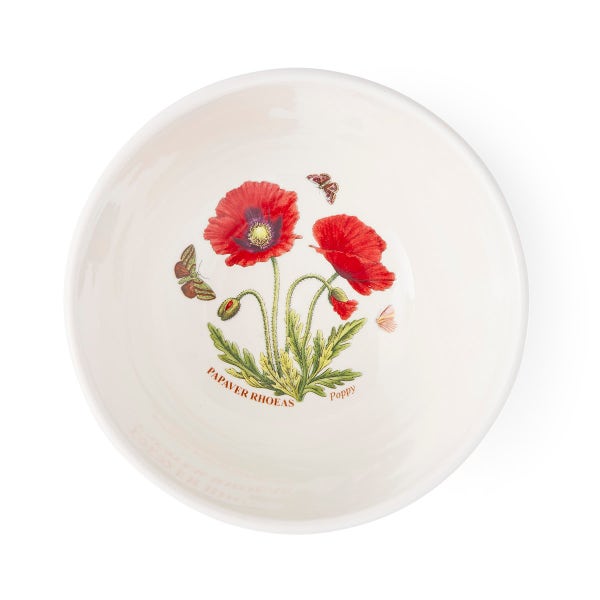 royal worcester Botanic Garden Meadow 5.5" Stacking Bowl Poppy