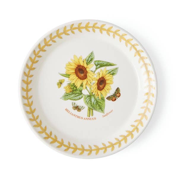 royal worcester Botanic Garden Meadow Bread Plate Sunflower