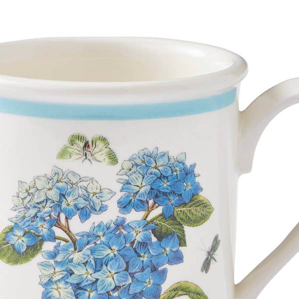 Royal Worcester Botanic Garden Meadow Breakfast Mug Hydrangea