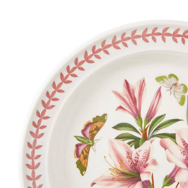Royal Worcester Botanic Garden Meadow Dinner Plate Azalea
