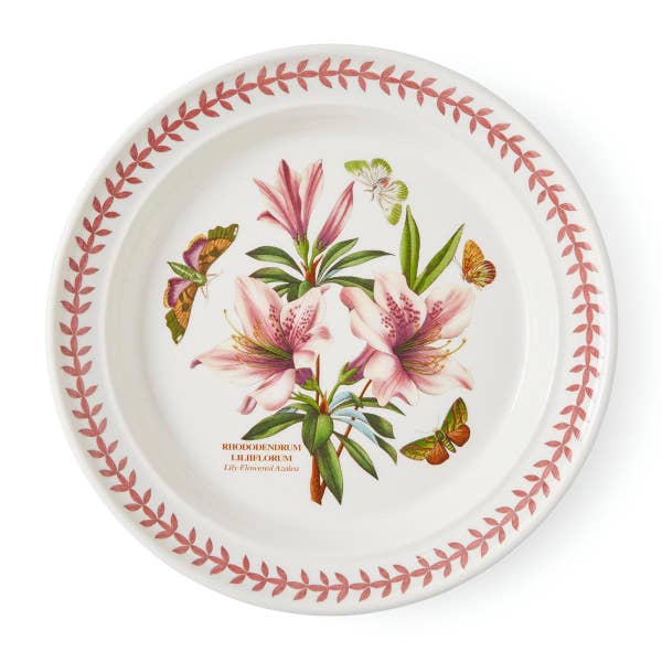 royal worcester Botanic Garden Meadow Dinner Plate Azalea