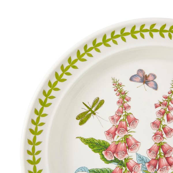 Royal Worcester Botanic Garden Meadow Dinner Plate Foxglove