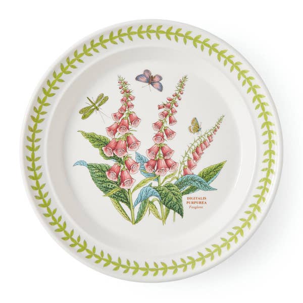 royal worcester Botanic Garden Meadow Dinner Plate Foxglove