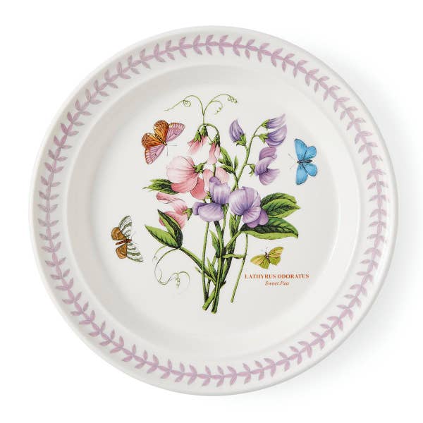 royal worcester Botanic Garden Meadow Dinner Plate Sweetpea