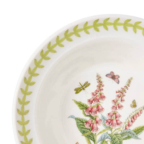Royal Worcester Botanic Garden Meadow Oatmeal Bowl Foxglove
