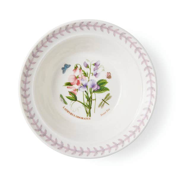 royal worcester Botanic Garden Meadow Oatmeal Bowl Sweetpea