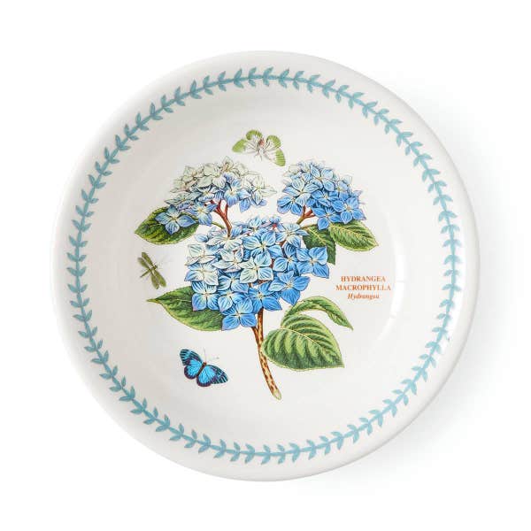 royal worcester Botanic Garden Meadow Pasta Bowl Hydrangea