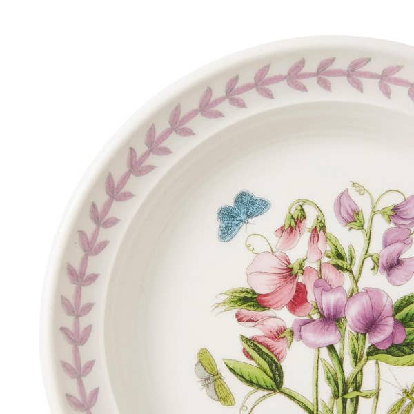 Royal Worcester Botanic Garden Meadow Side Plate Sweetpea
