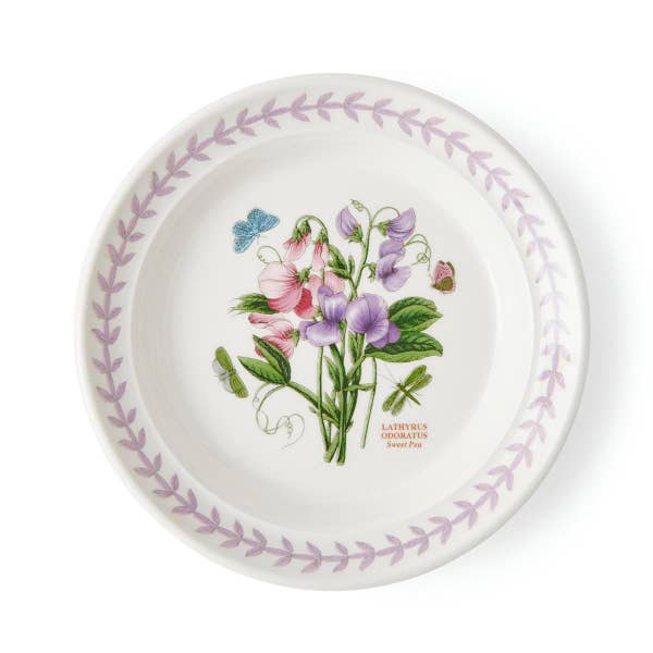 royal worcester Botanic Garden Meadow Side Plate Sweetpea