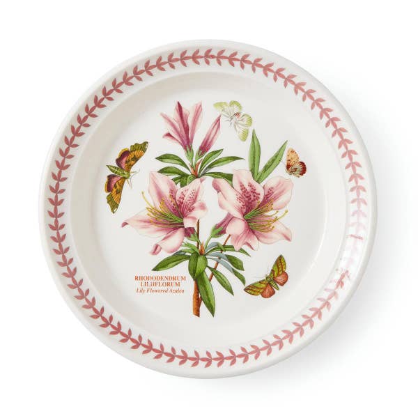 royal worcester Botanic Garden Meadow Small Dinner Plate Azalea