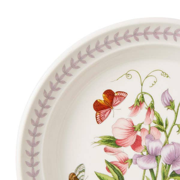 Royal Worcester Botanic Garden Meadow Small Dinner Plate Sweetpea