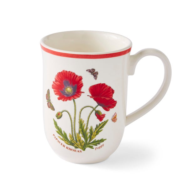 royal worcester Botanic Garden Meadow Tulip Mug Poppy