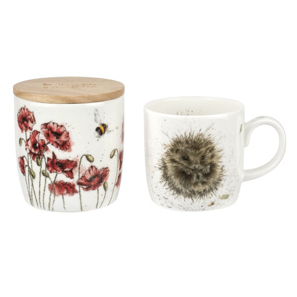 royal worcester EXCLUSIVE Wrendale Designs Awakening Mug & Candle Set