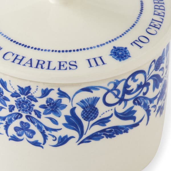 Royal Worcester King’s Coronation Covered Sugar Bowl