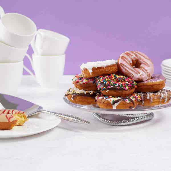 Royal Worcester Nambé Braid Pedestal Cake Plate & Server