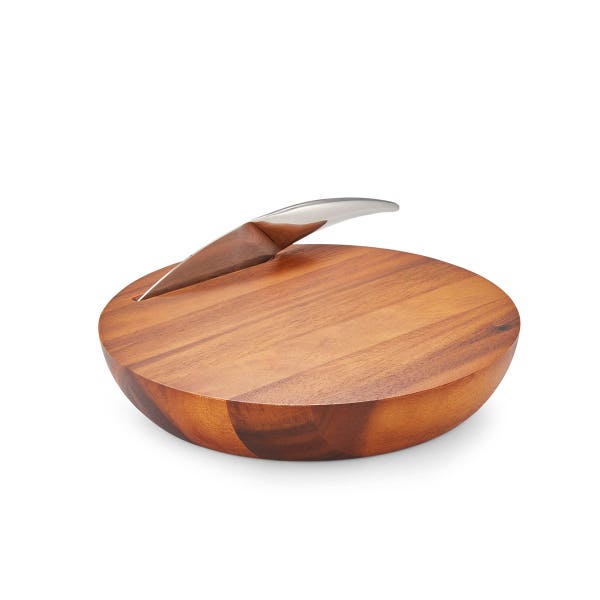 royal worcester Nambé Harmony Cheese Board with Knife