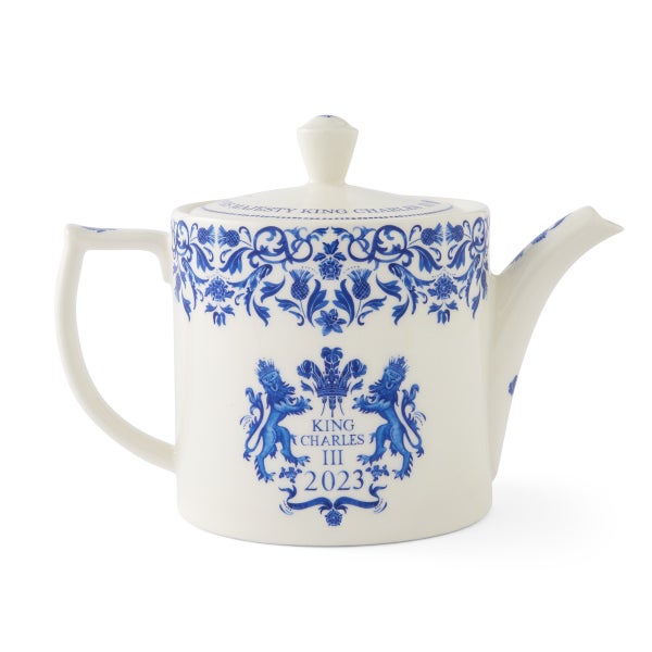 royal worcester King’s Coronation Teapot