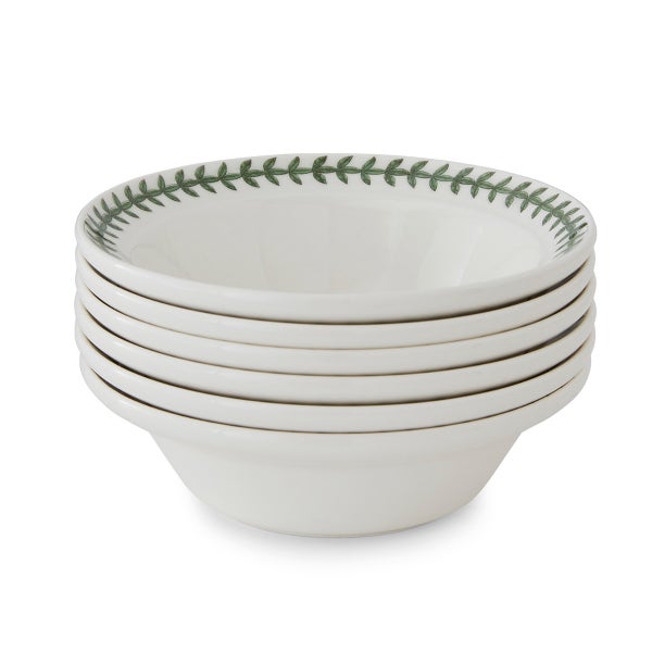 royal worcester Laurel Leaf Set of 6 Cereal Bowls