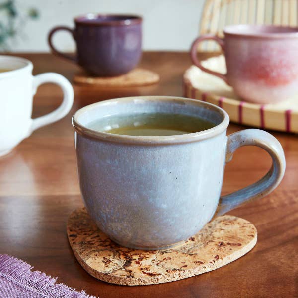 Royal Worcester Minerals Mug Aquamarine