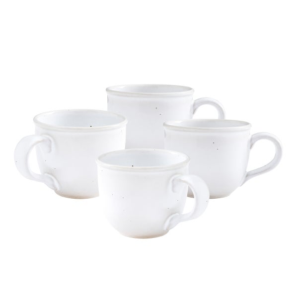 royal worcester Minerals Set of 4 Mugs Moonstone