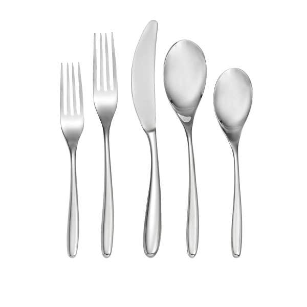 royal worcester Nambé Bend 45-Piece Cutlery Set
