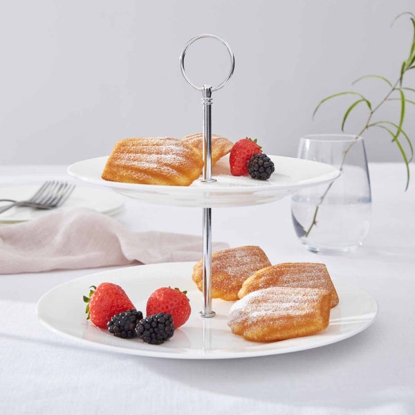 Royal Worcester Serendipity 2-Tier Cake Stand
