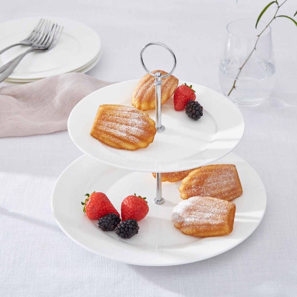 Royal Worcester Serendipity 2-Tier Cake Stand