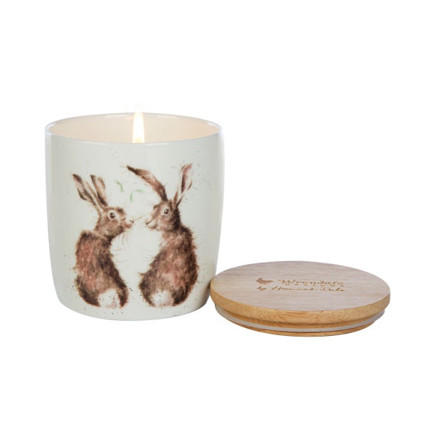 Royal Worcester Winter Wonderland Candle Jar