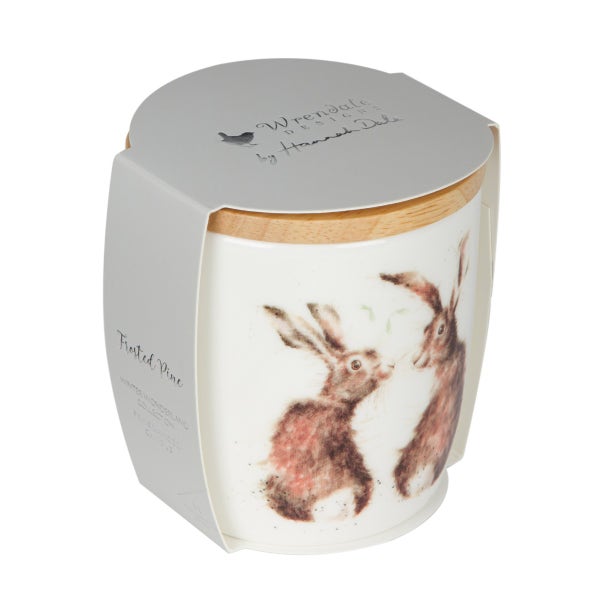 Royal Worcester Winter Wonderland Candle Jar